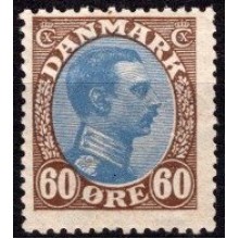 1918-20. Danmark. Chr. X. Postfrisk.
